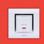 32A DP switch with indicator