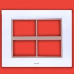 GL 6009 _ 12 Module Plate (Sq)